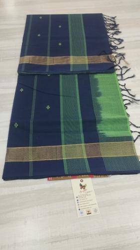 MANAMEDU COTTON SAREES WITH BLOUSE